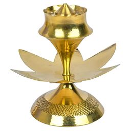 Kuber Industries Brass Kamal Agardan-23