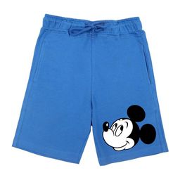 Disney by Wear Your Mind Boys Blue Printed Mickey Mouse Shorts-30