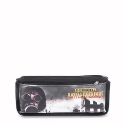 Instabuyz Kids Black & Off White Printed Pencil Pouch-16