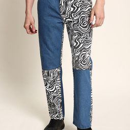 URA STREET Men Straight Fit Mid-Rise Jeans-picture-7