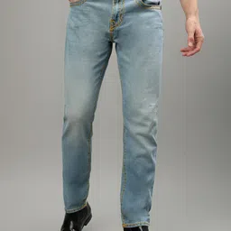 True Religion Men Super T Rocco Straight Fit Clean Look Heavy Fade Stretchable Jeans-image-88
