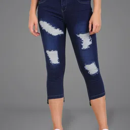 Moda Rapido Women Slim Fit Mildly Distressed Jeans-picture-36