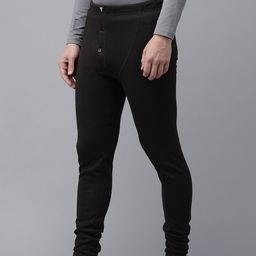 Van Heusen Men Solid Warmtech Velvet Touch Extra Warm Thermal Bottom-image-58
