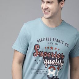 Van Heusen Crew Neck Graphic Lounge T-Shirt-image-70