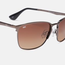 HRX by Hrithik Roshan Unisex Polarised Square Sunglasses MFB-PN-CY-50537-58