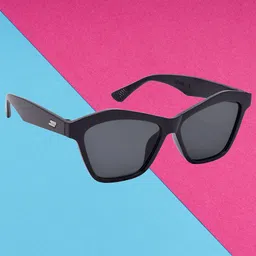 HRINKAR Women Cateye Sunglasses with UV Protected Lens HRS591-BK-BK-Black-image-42