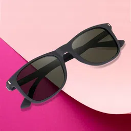 Peter Jones Eyewear Unisex Wayfarer Sunglasses With Polarised Lens TR-N010GR-D-16