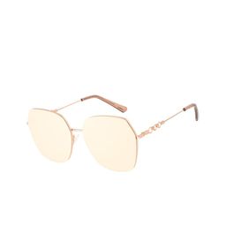 Chilli Beans Women Beige Lens & Rose Gold-Toned Square Sunglasses with UV Protected Lens OCMT31072395-image-92