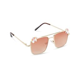 DukieKooky Unisex Kids Full Rim Square Sunglasses with UV Protected Lens-image-53