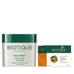 Biotique Set Of Scrub & Lip Balm-27