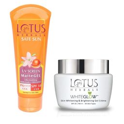 Lotus Herbals Set of Sustainable SPF 50 Sunscreen & SPF 25++ Gel Creme-57