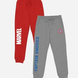 YK Marvel Boys Pack Of 2 Printed Joggers-57