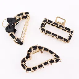 VAGHBHATT Set of 3 Claw Clip-26