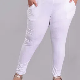 Keepfit Plus Size Slim Fit Ankle Length Super Soft Leggings-image-46