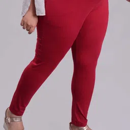Keepfit Plus Size Slim Fit Ankle Length Super Soft Leggings-48