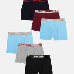 Lux Cozi Boys Pack of 6 Assorted Trunks-image-41
