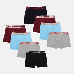 Lux Cozi Boys Pack of 8 Assorted Trunks-image-46