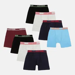 Lux Cozi Boys Pack of 8 Assorted Trunks-image-83