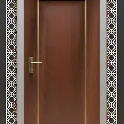 Wall1ders 20 Pcs Metallic Toned Border Mirror Wall Sticker-19