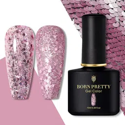 BORN PRETTY Black Spar Series Glossy UV LED Matte Gel Nail Polish - Shade 29-image-40