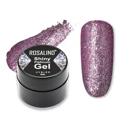 ROSALIND Shiny Platinum UV & LED Hybrid Varnishes Gel Nail Polish - Shade A404-image-82