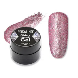 ROSALIND Shiny Platinum UV & LED Hybrid Varnishes Gel Nail Polish - Shade A387-35