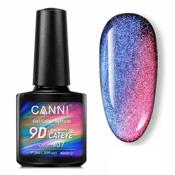CANNI 9D Cat Eye Galaxy Magnetic UV-LED Soak-Off Gel Nail Polish - Shade 07-33