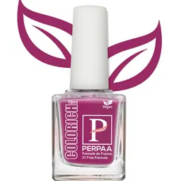 PERPAA Colorich Chip Resistant & Long Lasting Glossy Nail Polish 10 ml - Rani Pink 11-41