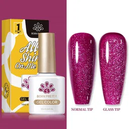 BORN PRETTY All Shine On Me Long Lasting Soak-Off Gel Nail Polish 10 ml - Shade CG125-image-44