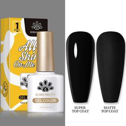 BORN PRETTY All Shine On Me Long Lasting Soak-Off Gel Nail Polish 10 ml - Shade CG001-image-23