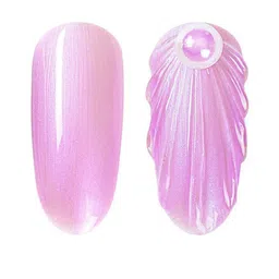 VENALISA Seashell Color Mermaid Opal Soak Off UV & LED Pearl Series Gel Polish 5 ml - U28-image-63