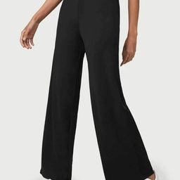 BROADSTAR Women Classic Bootcut Straight Fit High-Rise Easy Wash Trousers-picture-3