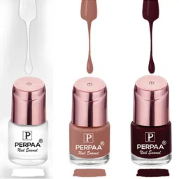 PERPAA Set of 3 Quick-Drying Long-Lasting Gel Based Nail Polishes - 6 ml Each-9