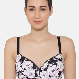 Triumph Midnight Garden Padded Wireless Seamless T-shirt Bra-picture-1