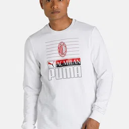 Puma Men Printed A.C. Milan Football ftblCore Sweatshirt-image-83