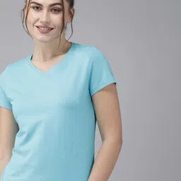 Van Heusen Women V-Neck Short Sleeve Lounge T-Shirt-picture-31