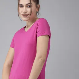 Van Heusen Women V-Neck Short Sleeve Lounge T-Shirt-image-97