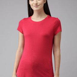 Van Heusen Women Curved Hem Lounge Tshirt-image-34