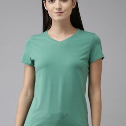Van Heusen Women V-Neck Lounge T-shirt-image-69