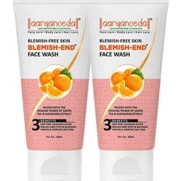 Aryanveda Set of 2 Advance+ Blemish Reducer Blemishend Face Wash with Arbutin - 60 ml Each-14