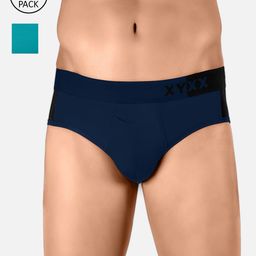 XYXX Men Pack Of 2 Colourblocked Ultra-Soft Antimicrobial Modal Briefs XYBRF2PCKN168XXL-picture-47