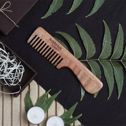 BodyHerbals Brown Neem Wood Dressing Comb-20