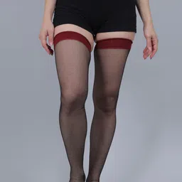 COLOR STYLE Women Stretchable Stockings-image-77