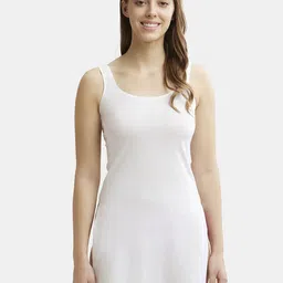Jockey Women White Solid Long Camisole 1488-image-15