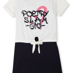 Gini and Jony Girls Colourblocked T-shirt Dress-image-16