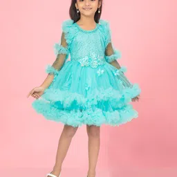 BAESD Girls Net Blouson Dress-picture-44