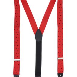 Alvaro Castagnino Men Red & Black Printed Suspenders-image-74