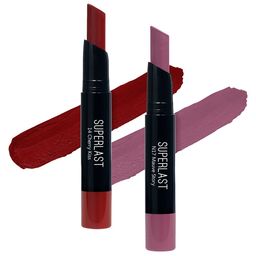 ME-ON Set of 2 Superlast Matte Lipstick - Shade 14 & 17-50