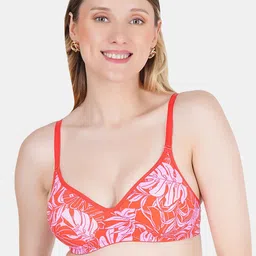 KOMLI Floral Bra Full Coverage Lightly Padded-image-74
