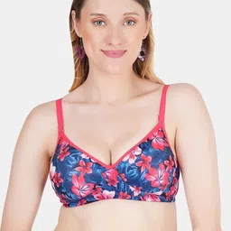 KOMLI Floral Bra Medium Coverage Lightly Padded-49